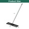 36"x10" Lawn Leveling Rake with 67" Handle and Metal Spreader for Grass Soil Sand and Compost